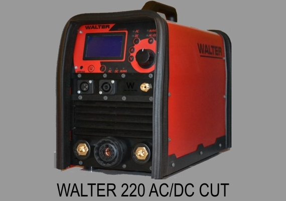 TIG: 1-220A, 150A/100%; 1000Hz DC puls; 1000Hz AC puls; steel (0,1-8mm), aluminum (0,2-6mm);<br/> MMA: 10-200A; 150A/100%; generator - OK; cellulosic electrodes - OK;plasma cutter - 40A.